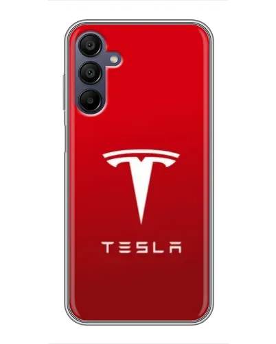 Чехол для Samsung Galaxy A15 (A155) с картинкой «Tesla Red Classic»