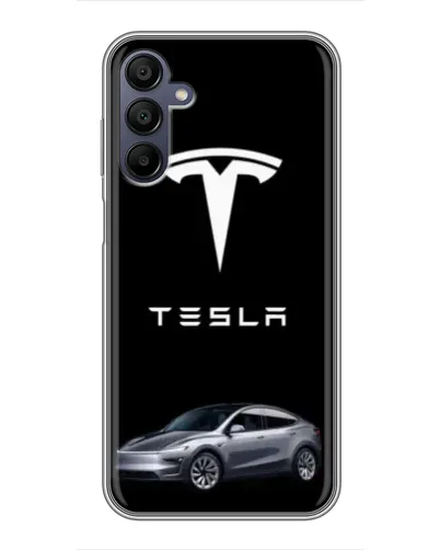 Чехол для Samsung Galaxy A15 (A155) с картинкой «Tesla Model Y»