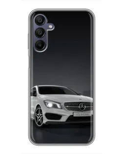Чехол для Samsung Galaxy A15 (A155) с картинкой «Mercedes AMG GT Silver»