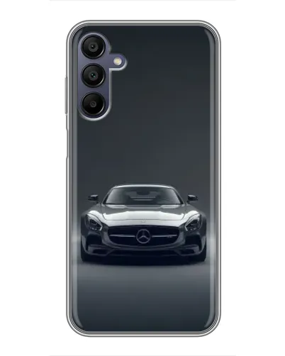Чехол для Samsung Galaxy A15 (A155) с картинкой «Mercedes на черном» Чехол для Samsung Galaxy A15 (A155) с картинкой «Mercedes на черном»