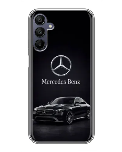Чехол для Samsung Galaxy A15 (A155) с картинкой «Mercedes — решетка радиатора» Чехол для Samsung Galaxy A15 (A155) с картинкой «Mercedes — решетка радиатора»