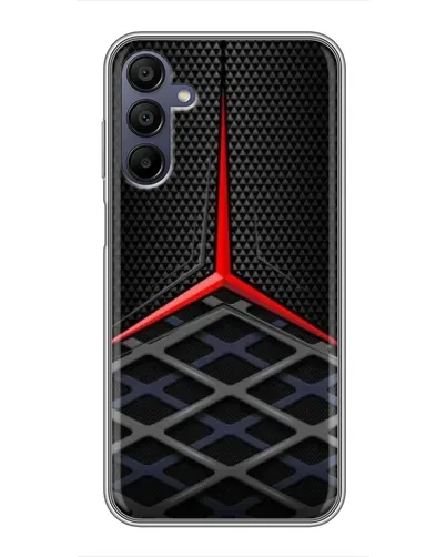 Чехол для Samsung Galaxy A15 (A155) с картинкой «Mercedes Carbon Grid» Чехол для Samsung Galaxy A15 (A155) с картинкой «Mercedes Carbon Grid»