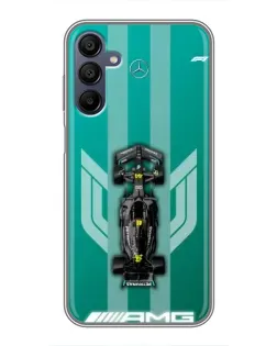 Чехол для Samsung Galaxy A15 (A155) с картинкой «Mercedes AMG Petronas»