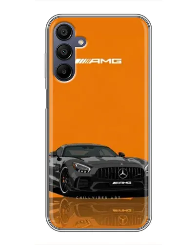 Чехол для Samsung Galaxy A15 (A155) с картинкой «Оранжевый Mercedes AMG» Чехол для Samsung Galaxy A15 (A155) с картинкой «Оранжевый Mercedes AMG»