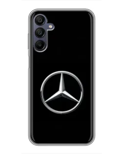 Чехол для Samsung Galaxy A15 (A155) с картинкой «Mercedes классический лого»