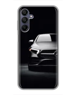 Чехол для Samsung Galaxy A15 (A155) с картинкой «Свет фар Mercedes»