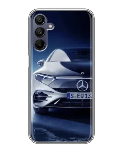 Чехол для Samsung Galaxy A15 (A155) с картинкой «Mercedes EQ — будущее» Чехол для Samsung Galaxy A15 (A155) с картинкой «Mercedes EQ — будущее»