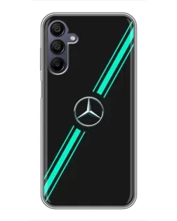 Чохол для Samsung Galaxy A15 (A155) з картинкою «Спортивні лінії Mercedes»