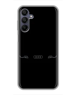 Чехол для Samsung Galaxy A15 (A155) с картинкой «Audi — световой подпись»