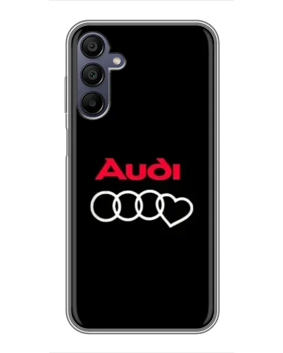 Чехол для Samsung Galaxy A15 (A155) с картинкой «Логотип Audi Heart»