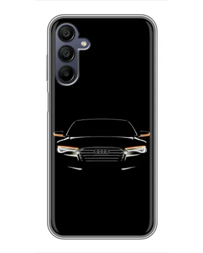 Чехол для Samsung Galaxy A15 (A155) с картинкой «Audi — ночной контур»