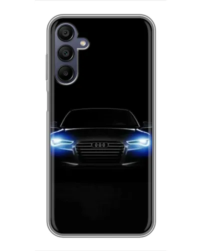 Чехол для Samsung Galaxy A15 (A155) с картинкой «Audi в неоне»