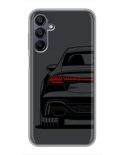 Чехол для Samsung Galaxy A15 (A155) с картинкой «Задняя часть Audi — арт»