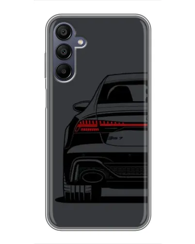 Чехол для Samsung Galaxy A15 (A155) с картинкой «Задняя часть Audi — арт»
