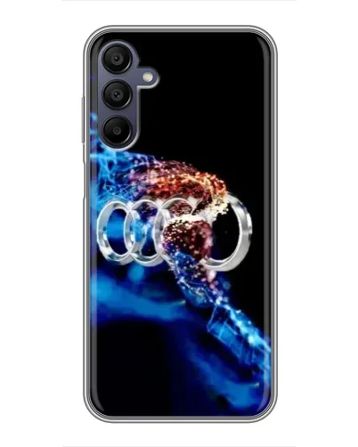 Чехол для Samsung Galaxy A15 (A155) с картинкой «Энергия лого Audi»