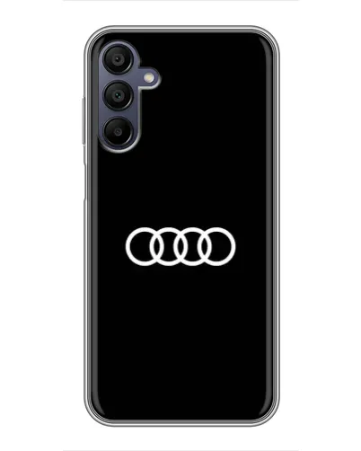 Чехол для Samsung Galaxy A15 (A155) с картинкой «Audi White Logo»