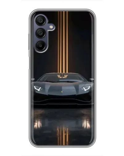 Чехол для Samsung Galaxy A15 (A155) с картинкой «Lamborghini золотые линии» Чехол для Samsung Galaxy A15 (A155) с картинкой «Lamborghini золотые линии»
