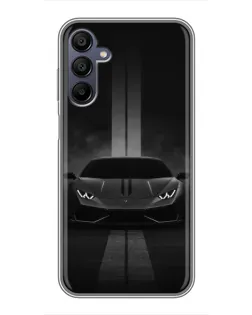 Чехол для Samsung Galaxy A15 (A155) с картинкой «Lamborghini симметрия дорог»