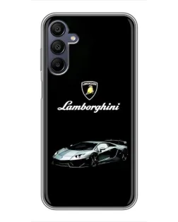 Чехол для Samsung Galaxy A15 (A155) с картинкой «Логотип Lamborghini классика»