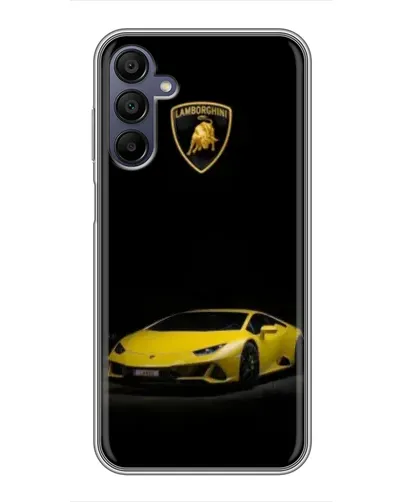 Чехол для Samsung Galaxy A15 (A155) с картинкой «Lamborghini желтый акцент» Чехол для Samsung Galaxy A15 (A155) с картинкой «Lamborghini желтый акцент»