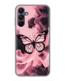 Чехол для Samsung Galaxy A15 (A155) с картинкой «Бабочка в дыму» Чехол для Samsung Galaxy A15 (A155) с картинкой «Бабочка в дыму»