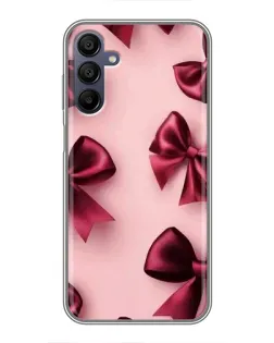 Чехол для Samsung Galaxy A15 (A155) с картинкой «Бордовый атлас»