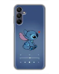 Чехол для Samsung Galaxy A15 (A155) с картинкой «Музыкальный Stitch»