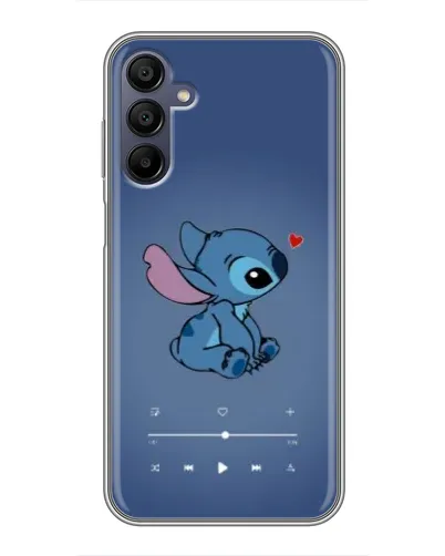 Чехол для Samsung Galaxy A15 (A155) с картинкой «Музыкальный Stitch»