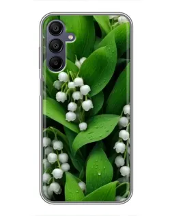Чехол для Samsung Galaxy A15 (A155) с картинкой «Ландыши в зелени» Чехол для Samsung Galaxy A15 (A155) с картинкой «Ландыши в зелени»
