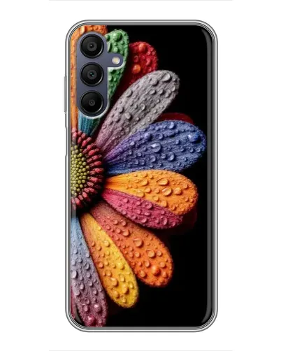 Чехол для Samsung Galaxy A15 (A155) с картинкой «Радужный цветок»