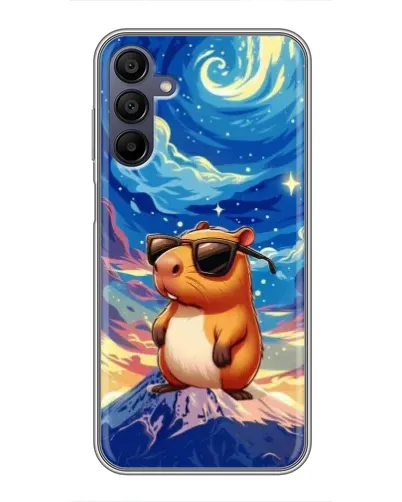Чехол для Samsung Galaxy A15 (A155) с картинкой «Капибара Ван Гога»