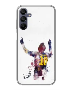 Чохол для Samsung Galaxy A15 (A155) з картинкою «Акварельний Мессі Барселона»