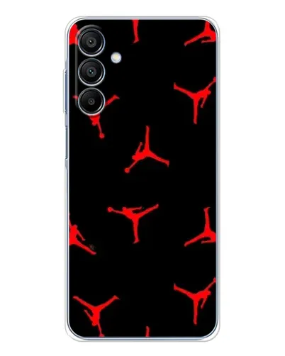 Чохол для Samsung Galaxy A16 5G з картинкою «Jordan Red Pattern»