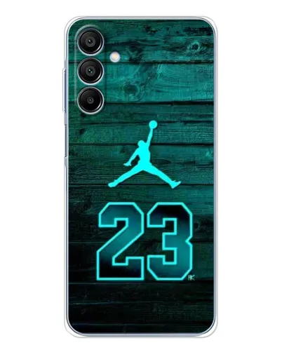 Чохол для Samsung Galaxy A16 5G з картинкою «Jordan Cyan 23»
