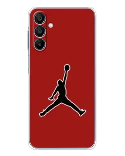 Чохол для Samsung Galaxy A16 5G з картинкою «Jordan Red Back»