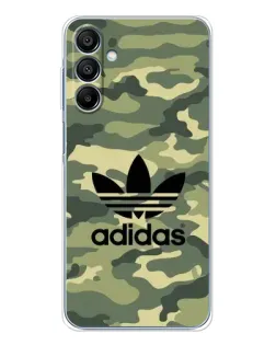 Чохол для Samsung Galaxy A16 5G з картинкою «Мілітарі стиль Adidas»