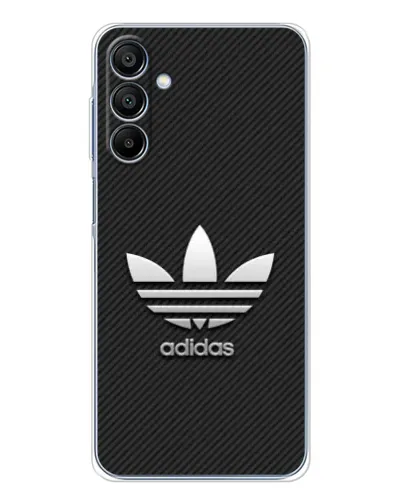 Чохол для Samsung Galaxy A16 5G з картинкою «Adidas Карбонова текстура»