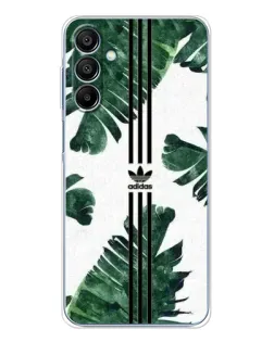Чохол для Samsung Galaxy A16 5G з картинкою «Пальмове листя адідас»