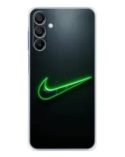 Чохол для Samsung Galaxy A16 5G з картинкою «Неоновий контур Nike»