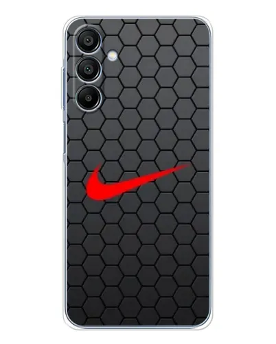 Чохол для Samsung Galaxy A16 5G з картинкою «Nike — карбонова сітка» Чохол для Samsung Galaxy A16 5G з картинкою «Nike — карбонова сітка»