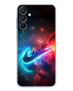 Чохол для Samsung Galaxy A16 5G з картинкою «Вогняний логотип Nike»