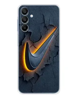 Чохол для Samsung Galaxy A16 5G з картинкою «Об'ємний логотип Найк»