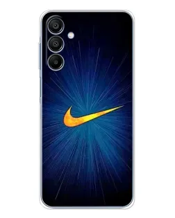 Чехол для Samsung Galaxy A16 5G с картинкой «Синий пульс Nike» Чехол для Samsung Galaxy A16 5G с картинкой «Синий пульс Nike»