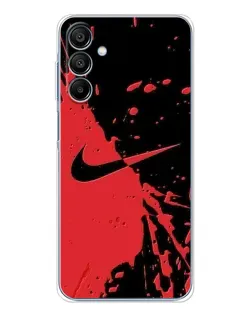 Чехол для Samsung Galaxy A16 5G с картинкой «Красные брызги Nike» Чехол для Samsung Galaxy A16 5G с картинкой «Красные брызги Nike»