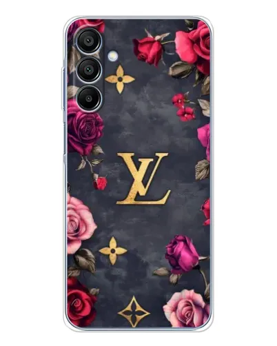 Чохол для Samsung Galaxy A16 5G з картинкою «Квітковий Louis Vuitton»