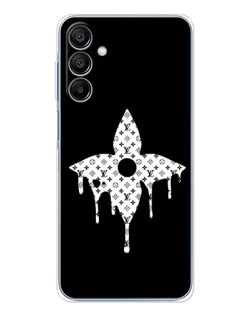 Чохол для Samsung Galaxy A16 5G з картинкою «Квіткова монограма»