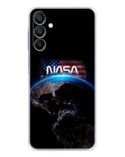 Чохол для Samsung Galaxy A16 5G з картинкою «Земля з космосу NASA»