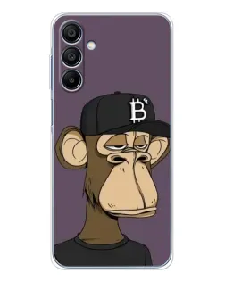 Чохол для Samsung Galaxy A16 5G з картинкою «Bored Ape в кепці»