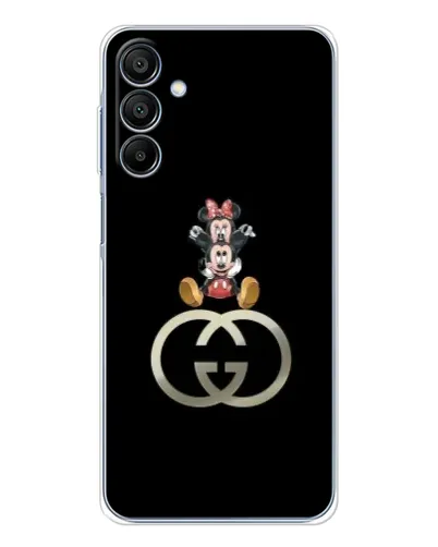 Чохол для Samsung Galaxy A16 5G з картинкою «Мінні Маус на лого» Чохол для Samsung Galaxy A16 5G з картинкою «Мінні Маус на лого»