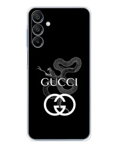 Чохол для Samsung Galaxy A16 5G з картинкою «Gucci — срібна змія» Чохол для Samsung Galaxy A16 5G з картинкою «Gucci — срібна змія»